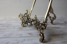 Load image into Gallery viewer, Vintage Aluminium Large 26” Gold Picture Easel