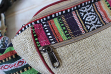 Load image into Gallery viewer, Hemp Cotton Travel Bum Hip Bag Money Belt Assorted Color