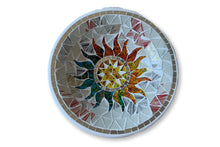 Load image into Gallery viewer, Medium Ceramic Round Rainbow Mosaic Sunshine Bowl