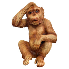 Load image into Gallery viewer, Eye catching Free Standing Mischievous SITTING MONKEY ORNAMENT | Monkey Gifts for Women Men Girls Boys Monkey Lover Gift Birthday Friendship Gifts Present Animal Lover Gift