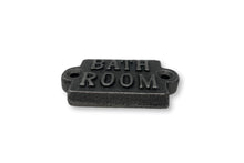 Load image into Gallery viewer, Cast Iron Antique Style Retro Toilet and Bathroom Wall Plaque