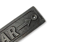 Load image into Gallery viewer, Cast Iron Antique Style Retro To The Bar Wall Plaque
