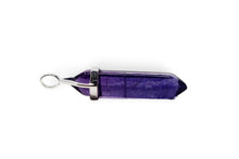 Load image into Gallery viewer, Fluorite DT Crystal Point Ritual Therapy Pendant
