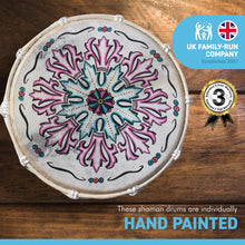 Load image into Gallery viewer, Shamanic hand drum with beater handmade in Bali