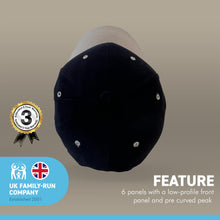 Load image into Gallery viewer, Set of 4 Adjustable CAPTAIN NAVY BLUE BASEBALL CAPS | yachting cap | sailors cap | 100% cotton twill material | low profile front contrast peak | six panel hat | Ideal for the person who thinks they are in charge