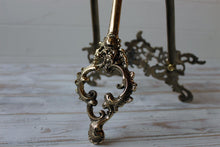 Load image into Gallery viewer, Vintage Aluminium Large 26” Gold Picture Easel