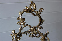 Load image into Gallery viewer, Vintage Aluminium Large 26” Gold Picture Easel