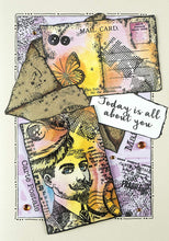 Load image into Gallery viewer, Woodware Clear Singles Stamp - Old Postcard FRS757