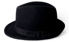 Load image into Gallery viewer, Pure Wool Felt Trilby Hat Size 60cm / Large