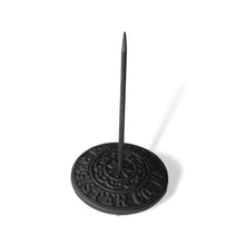 Load image into Gallery viewer, Vintage cast iron Cash Register Receipt Spike Paperweight | Desk receipt holder
