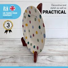 Load image into Gallery viewer, 25cm | 10-inch Wooden Plate Stand for collectable plates | Easels Plate Holders Display Pictures