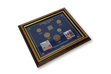 Load image into Gallery viewer, Second World War D Day Coin Stamp Framed Collection