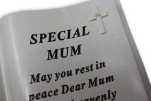 Load image into Gallery viewer, Praying Hands Special Mum Memorial Outdoor Diamante Ornament