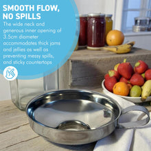 Load image into Gallery viewer, Wide-necked Jam Funnel for homemade preserving, Essential Accessory for making preserves and canning
