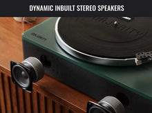 Load image into Gallery viewer, The Majority Folio Bluetooth Record Player – Racing Green, Refurbished
