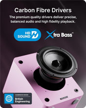 Load image into Gallery viewer, Refurbished Pink Majority D50X BLUETOOTH SPEAKERS 60W Bookshelf Audio with HDMI ARC
