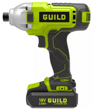 Load image into Gallery viewer, Guild 2.0AH Cordless Combi Drill and Impact Driver - 18V
