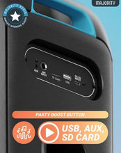 Load image into Gallery viewer, Refurbished Majority Pulse 1 80W Bluetooth Party Speaker with Bass Boost &amp; LED Lights (Microphone Not Included)
