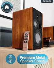 Load image into Gallery viewer, 5.3 Bluetooth Bookshelf Speakers | Hifi Stereo Speakers | 100W | Majority D100
