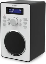 Load image into Gallery viewer, DAB, DAB+ Digital and FM Radio | Mains Powered DAB Radio with LED Display | Majority Barton 2 Kitchen and Bedside Digital Radio | Small Radio with Dual Alarms, Snooze Function, 20 Pre-sets | Black
