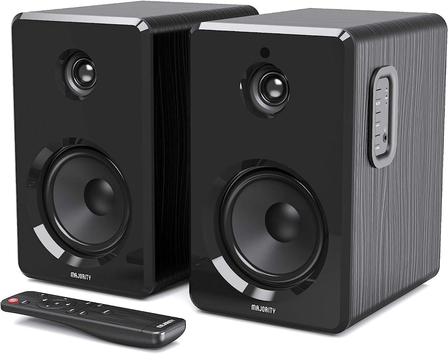 Majority D40 Active Bookshelf,POWERED STEREO STUDIO SPEAKERS
