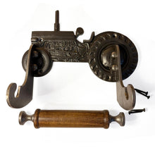 Load image into Gallery viewer, The Vintage Tractor Toilet Roll Holder – Solid Cast Iron with a Farmyard Heart
