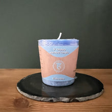 Load image into Gallery viewer, Blue Throat Chakra Candle - Enhance Communication and Self-Expression
