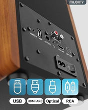 Load image into Gallery viewer, 5.3 Bluetooth Bookshelf Speakers | Hifi Stereo Speakers | 100W | Majority D100
