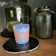 Load image into Gallery viewer, Blue Throat Chakra Candle - Enhance Communication and Self-Expression
