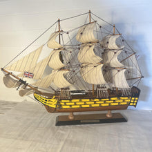 Load image into Gallery viewer, HMS Victory Model: Nelson&#39;s Iconic Flagship - Perfect Replica - Collector&#39;s Item | 46cm (H)
