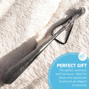 Aluminum Duck Head Long-Handled Shoe Horn - Durable & Stylish