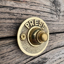 Load image into Gallery viewer, Solid Brass Door Bell Push Button
