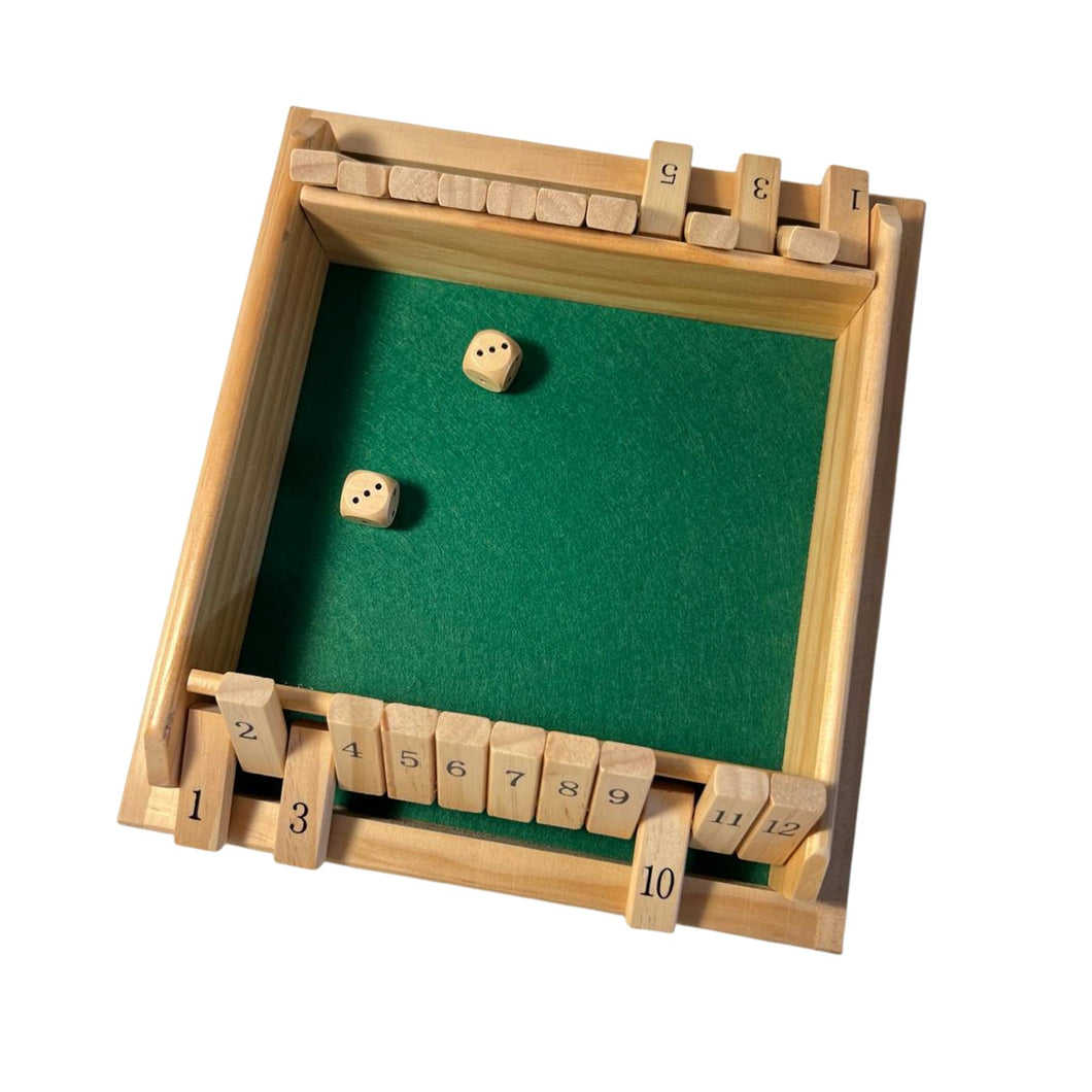 SHUT THE BOX GAME | Number Games | Wooden Games | Table Top Games | Games for 2 Players | Traditional Games | Educational Games | Learning through Play