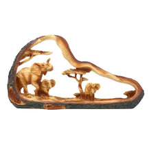 Load image into Gallery viewer, Elegant Freestanding Elephant Family Decorative Display Ornament
