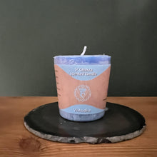 Load image into Gallery viewer, Blue Throat Chakra Candle - Enhance Communication and Self-Expression
