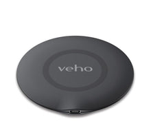 Load image into Gallery viewer, Veho DS-6 Qi 15W Fast Charging Pad 𝗪𝗜𝗥𝗘𝗟𝗘𝗦𝗦 𝗖𝗛𝗔𝗥𝗚𝗘𝗥
