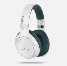 Load image into Gallery viewer, Veho ZB-4 NEB 𝗪𝗜𝗥𝗘𝗟𝗘𝗦𝗦 𝗕𝗟𝗨𝗘𝗧𝗢𝗢𝗧𝗛 𝗛𝗘𝗔𝗗𝗣𝗛𝗢𝗡𝗘𝗦 – 36H Battery, USB-C Quick Charge, Foldable Design with Microphone
