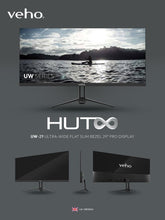 Load image into Gallery viewer, Veho UW-29 29” 𝗨𝗟𝗧𝗥𝗔-𝗪𝗜𝗗𝗘 𝟮𝟭:𝟵 𝗠𝗢𝗡𝗜𝗧𝗢𝗥, 2560x1080, 75Hz, 1ms, 2x HDMI, DP, VESA 75
