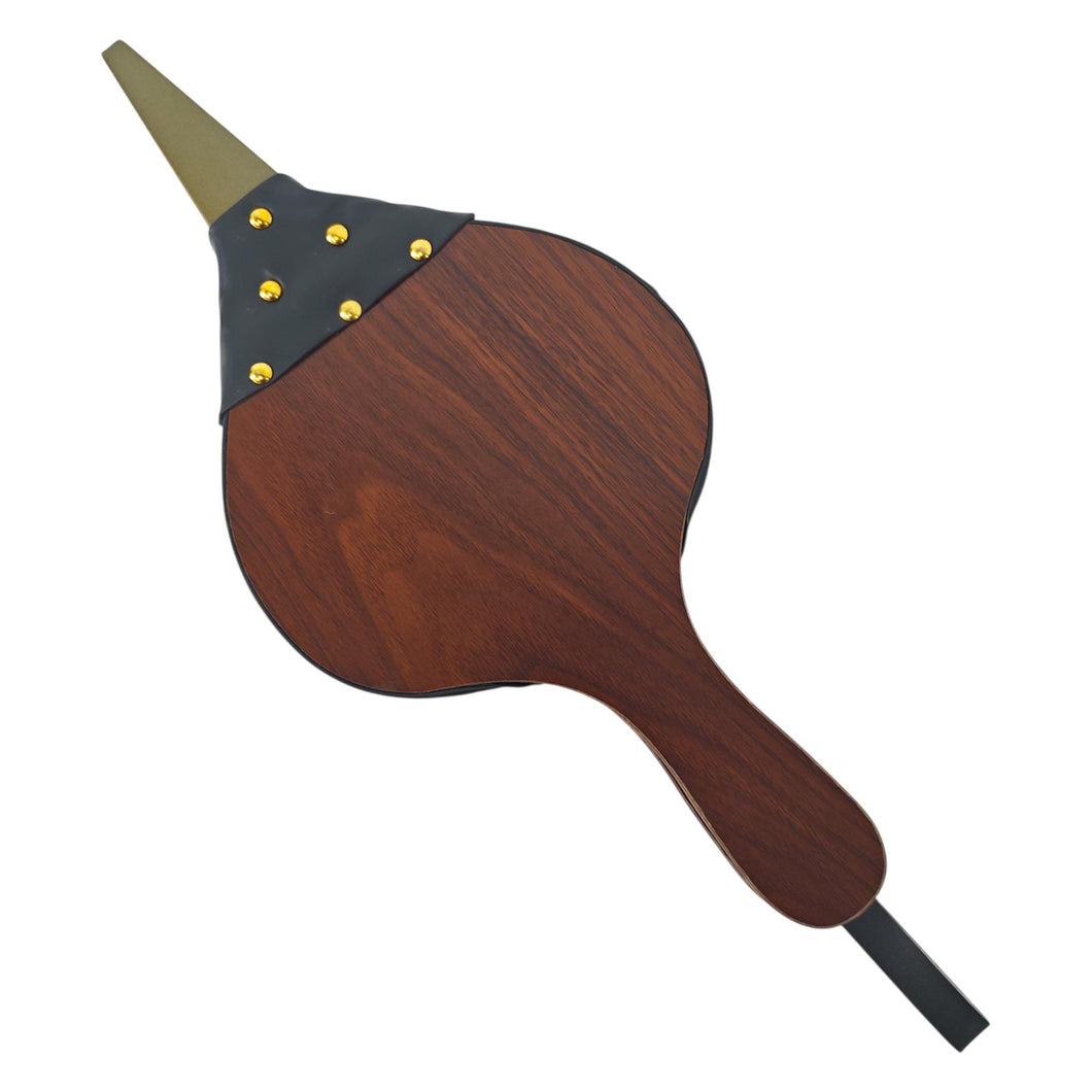 𝗧𝗥𝗔𝗗𝗜𝗧𝗜𝗢𝗡𝗔𝗟 𝗦𝗧𝗬𝗟𝗘 𝗪𝗢𝗢𝗗 & 𝗙𝗔𝗨𝗫 𝗟𝗘𝗔𝗧𝗛𝗘𝗥 𝗙𝗜𝗥𝗘𝗣𝗟𝗔𝗖𝗘 𝗕𝗘𝗟𝗟𝗢𝗪𝗦 𝟰𝟬𝗖𝗠 – Log Fire Air Blower for Wood Burners | Coal Stoves | Winter Heating | Cosy | Fireplace Accessories and Gifts