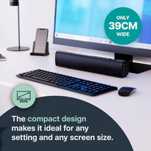 Load image into Gallery viewer, Refurbished - Majority Bowfell BLUETOOTH SOUND BAR for TV | 50 Watts Powerful 2.0 Stereo Sound | Soundbar
