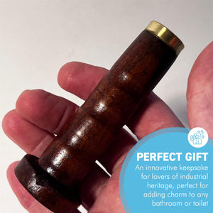 ANTIQUE BOBBIN LIGHT PULL,  upcycled from genuine antique bobbins, vintage bathroom ceiling light switch & pull cord, unique piece of history for your bathroom