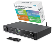 Load image into Gallery viewer, Bluetooth Internet Radio with DAB+ | Digital Tuner | Fitzwilliam 2024 Black
