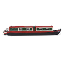 Load image into Gallery viewer, Detailed 20 cm long wooden Mallard Model Canal narrowboat Barge model
