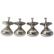 Load image into Gallery viewer, Pack of 4 x MULBERRY NICKEL KNOBS | Door knob | 30mm
