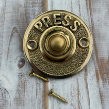 Load image into Gallery viewer, Solid Brass Door Bell Push Button
