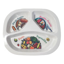 Load image into Gallery viewer, Pack of 24 x 10" Rectangle Portion Control Plates for Balanced Diet
