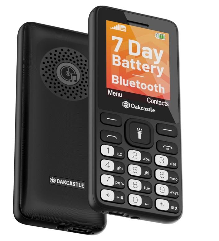 Oakcastle SIM free Unlocked Mobile Phone | Bluetooth | 7+ Day Battery Life F101