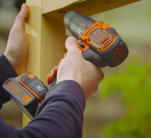 Load image into Gallery viewer, Black + Decker Cordless Hammer Drill with Battery - 18V
