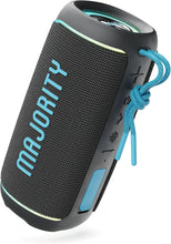 Load image into Gallery viewer, Refurbished Majority Move 2 PORTABLE SPEAKER Wireless Bluetooth 6.0, IP67 Waterproof &amp; Dust-Resistant, 30W Sound, 30H Long Battery Life, USB-C Charging, LED Lights, Compact &amp; Lightweight
