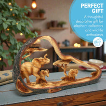 Load image into Gallery viewer, Elegant Freestanding Elephant Family Decorative Display Ornament
